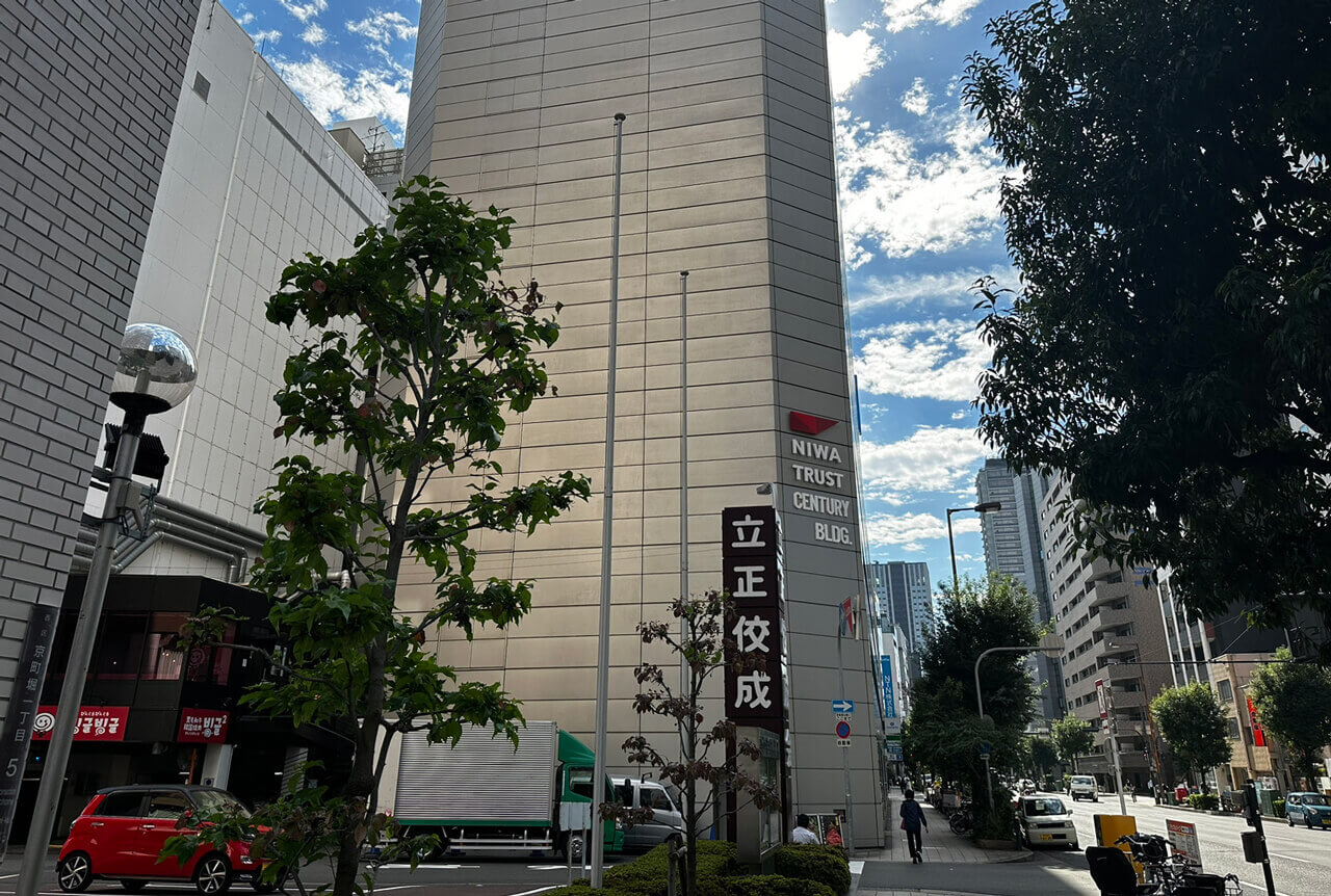大阪市にある弁護士事務所への道順「立正佼成会前」